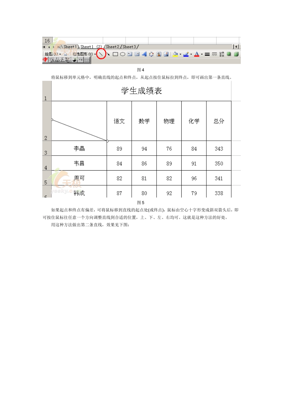 轻轻松松制作超复杂Excel表头_第3页