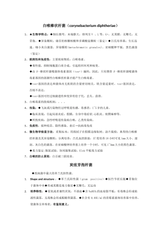 白喉棒状杆菌