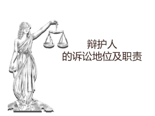 辩护人的诉讼地位及职责