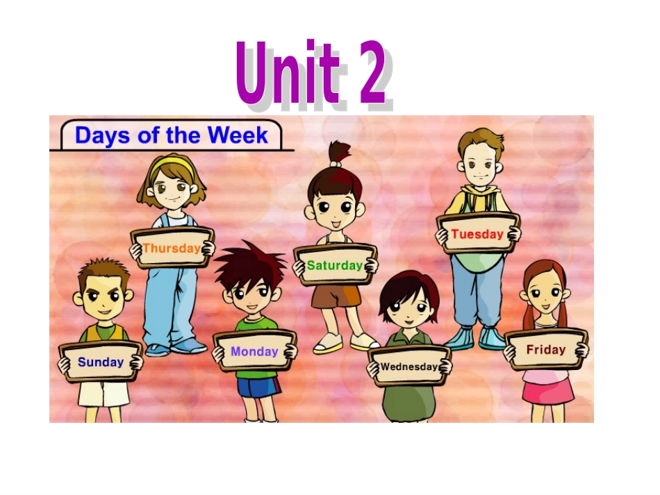 人教PEP五年级英语上册课件Unit2(1)_第1页