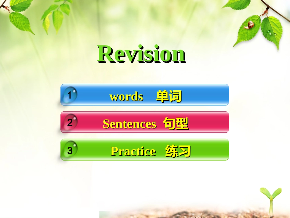 pep三年级上册英语总复习_第3页