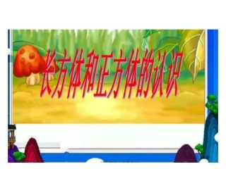 长方体的认识 (2)