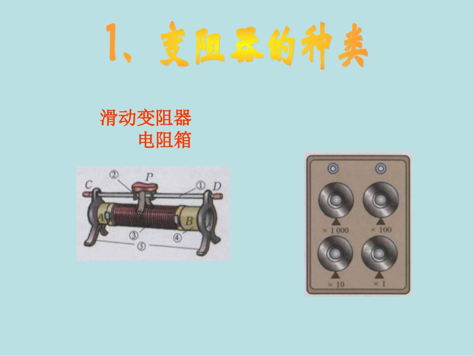 电阻和变阻器第二课时_第2页