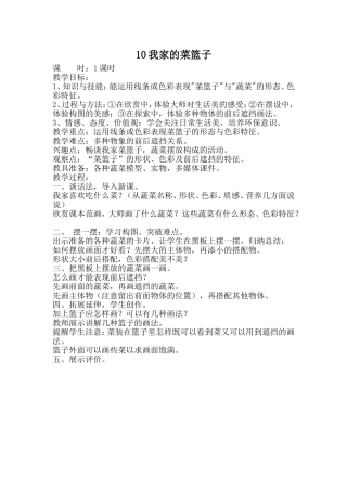 我家的菜篮子