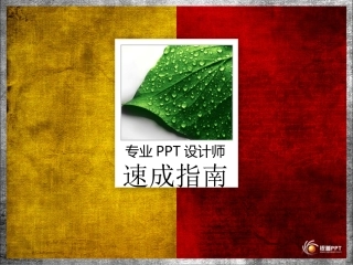 专业PPT设计师速成方案(1)