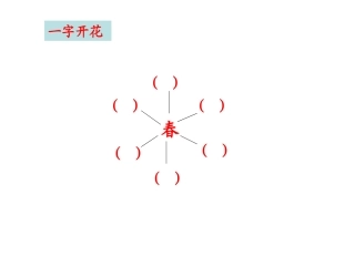 人教版小学一年级语文下册《柳树醒了》优秀课件_