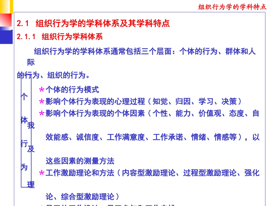 第2章.组织行为学的学科特点_第3页