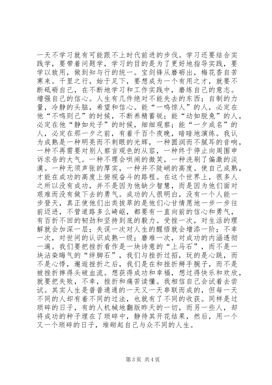 企业中层管理工作汇报_第3页