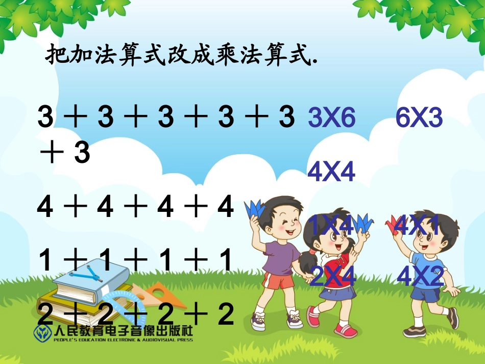 新课标人教版二年级上《5的乘法口诀》课件_第2页