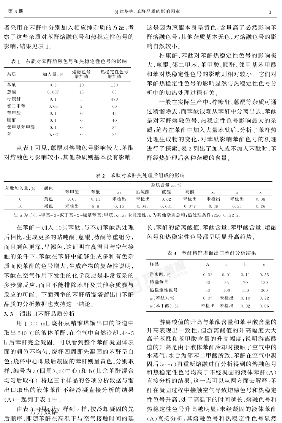 苯酐品质的影响因素_第3页