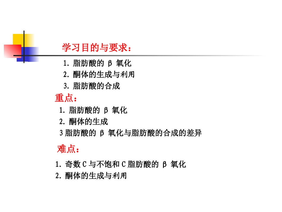 《生物化学课件》 8：脂代谢_第2页