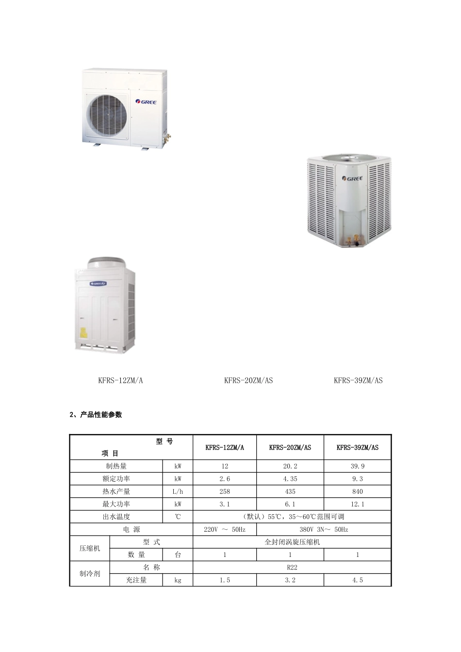 RSZ系列直热型空气能热泵热水机组_第3页