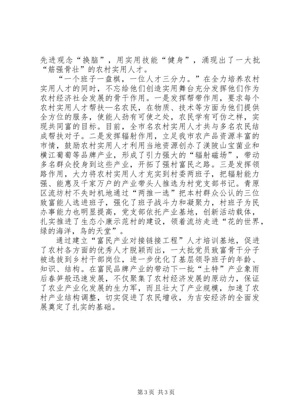 人才队伍建设总结_第3页