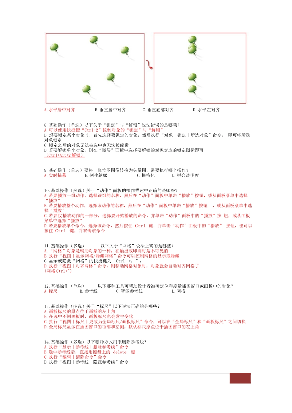 AI模拟题答案修正版_第2页