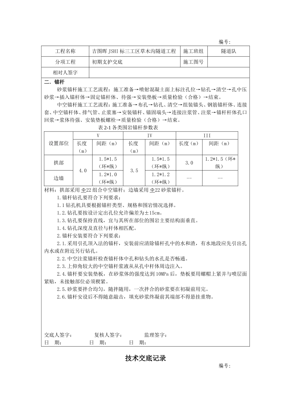 初期支护技术交底_第2页