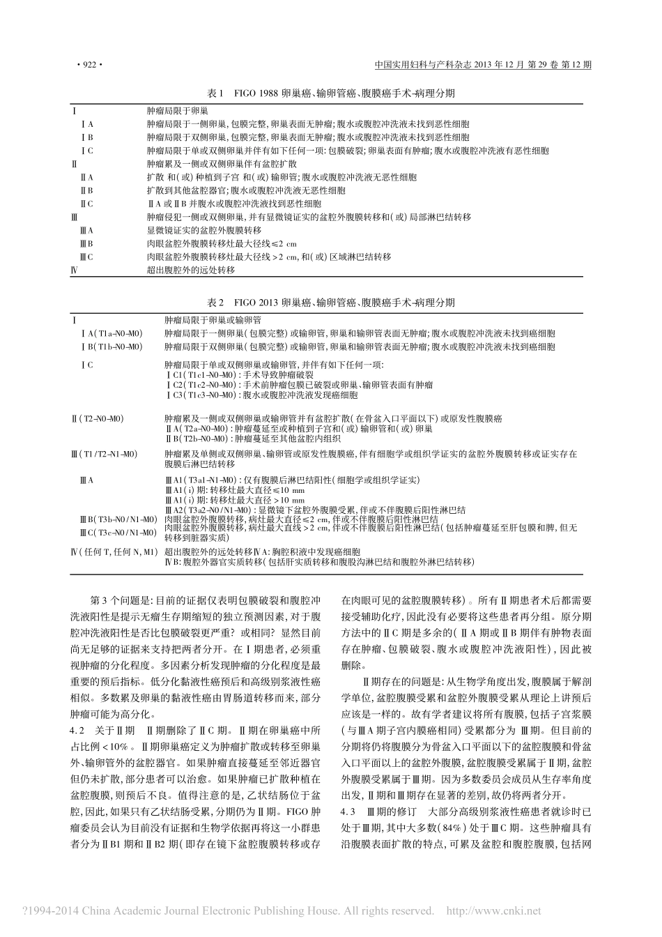 FIGO2013卵巢癌_输卵管癌_腹膜癌新分期解读_林仲秋_第2页