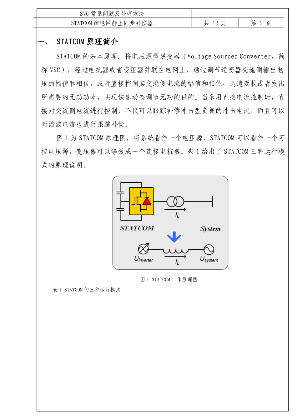 SVG常见故障及处理方法参考改_第3页