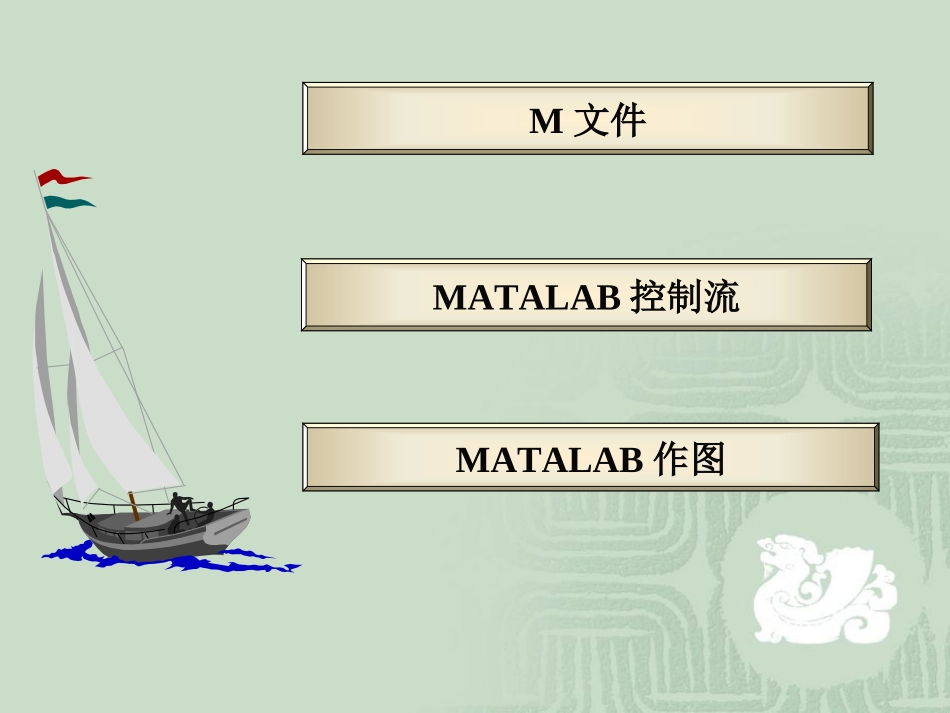 第2章 MATALAB编程与作图_第2页