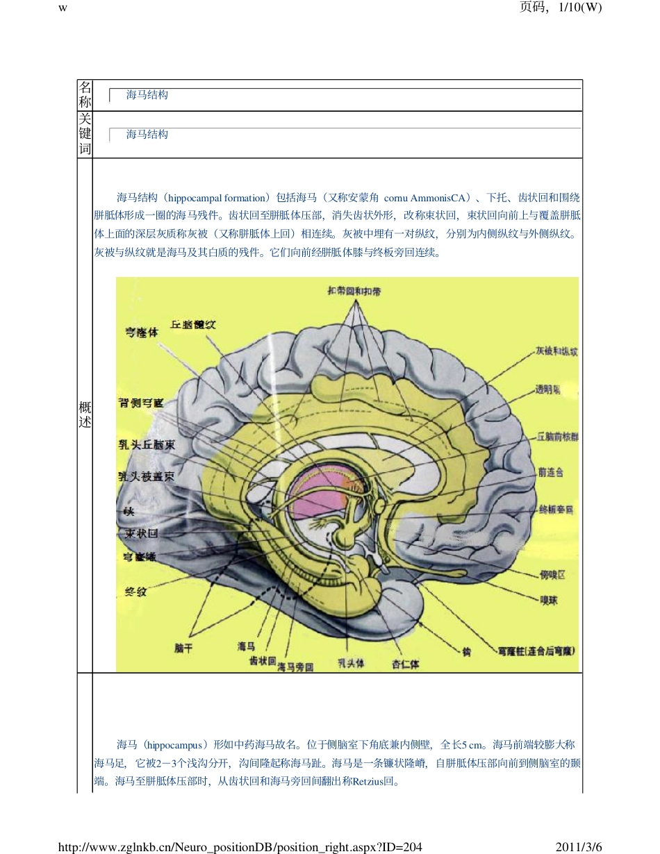 hippocampal formation_第1页