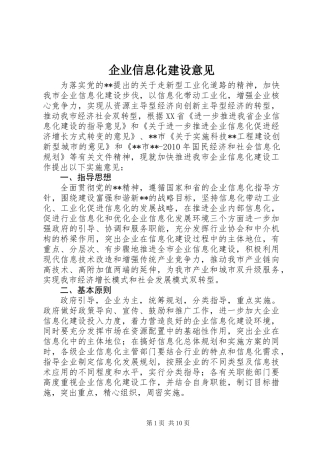 企业信息化建设意见 (2)