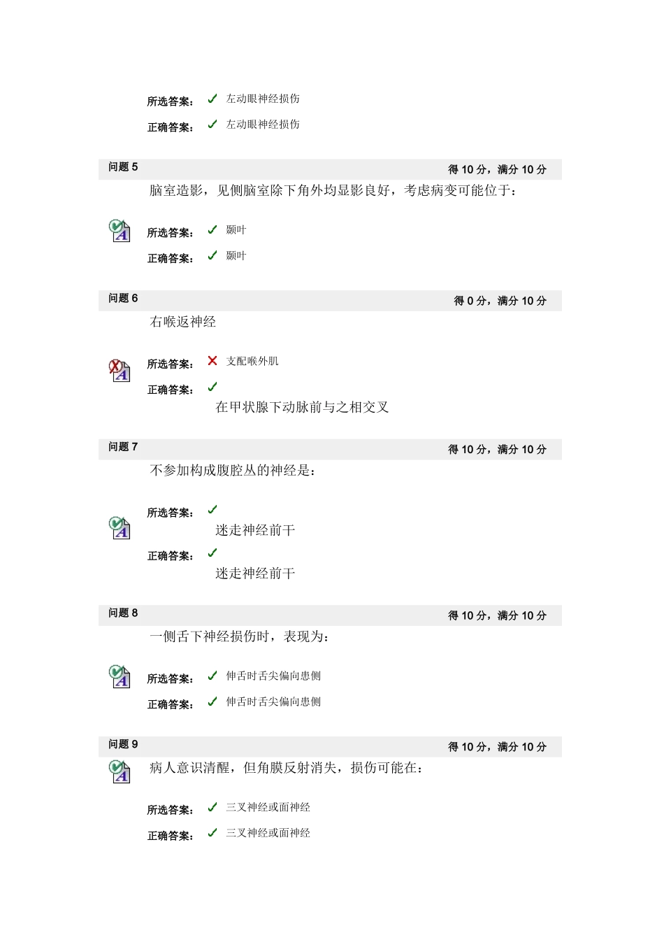答案神经系统A型题-1_第2页