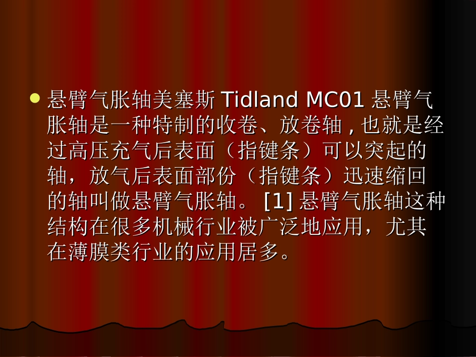 mc01悬臂气胀轴Tidland_第2页