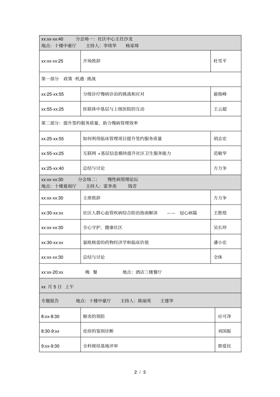 2017年邵逸夫医院国际学术周之全科专场暨第五届钱江论坛_第2页