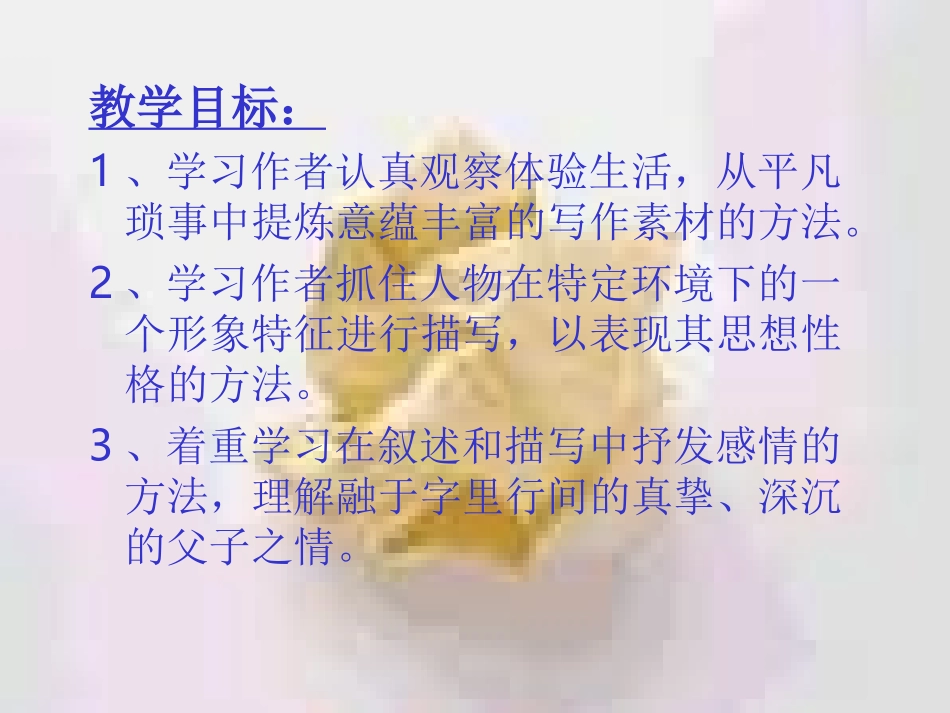 初二上册语文第二单元背影PPT课件_第3页