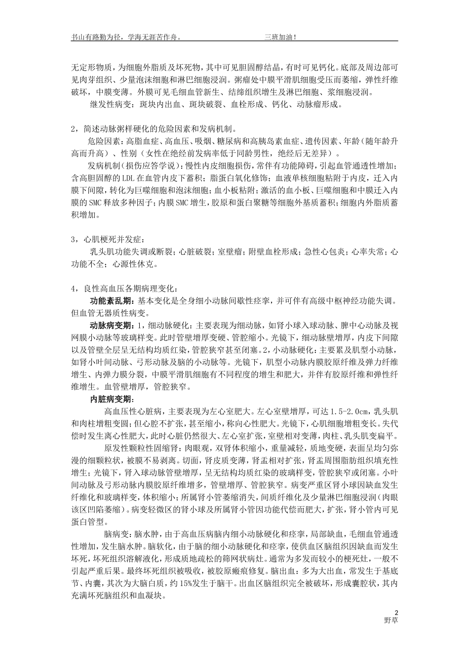 病理总结-廖峰_第2页