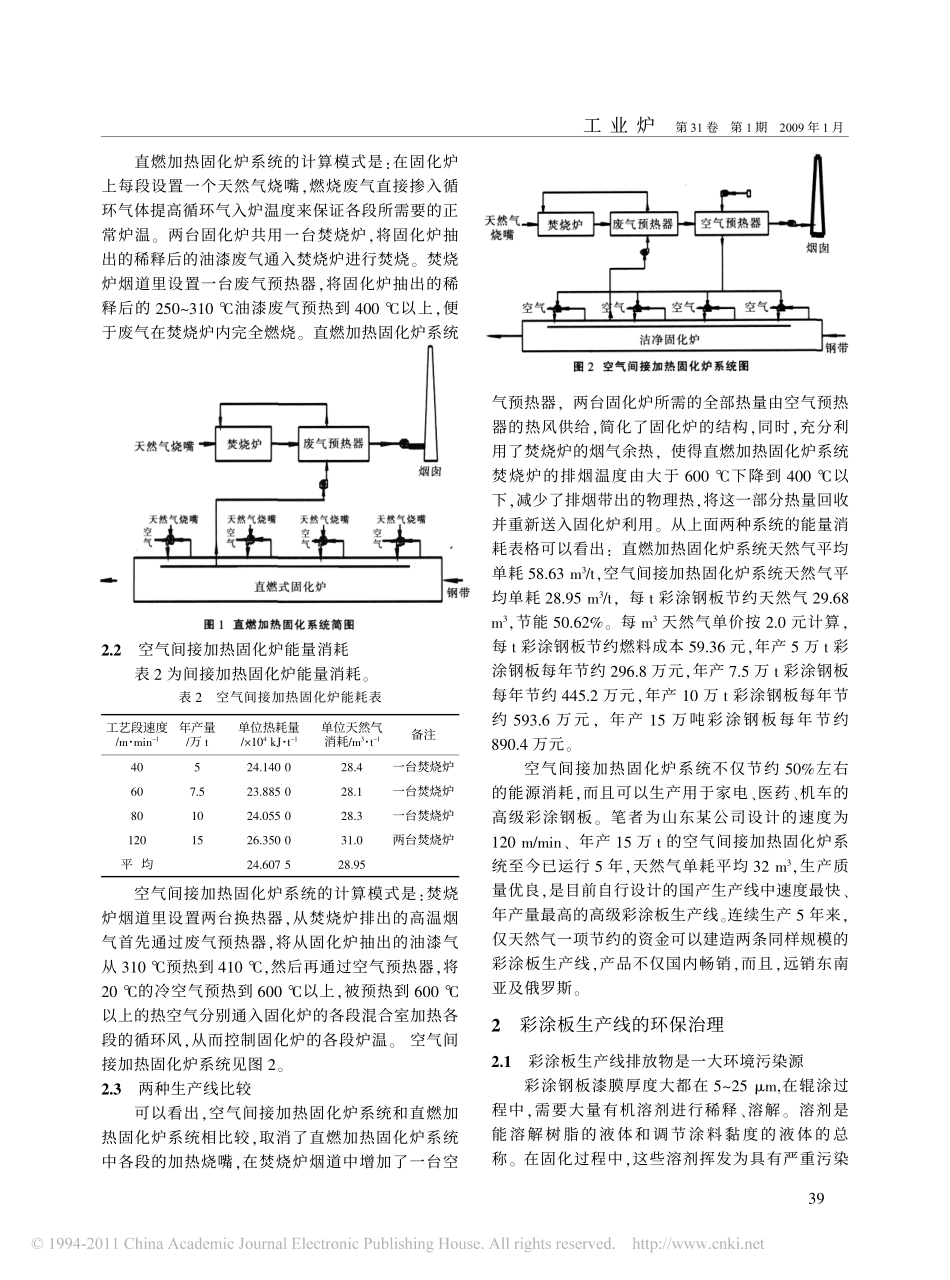 彩涂板生产线的节能与减排_侯丙林_第2页