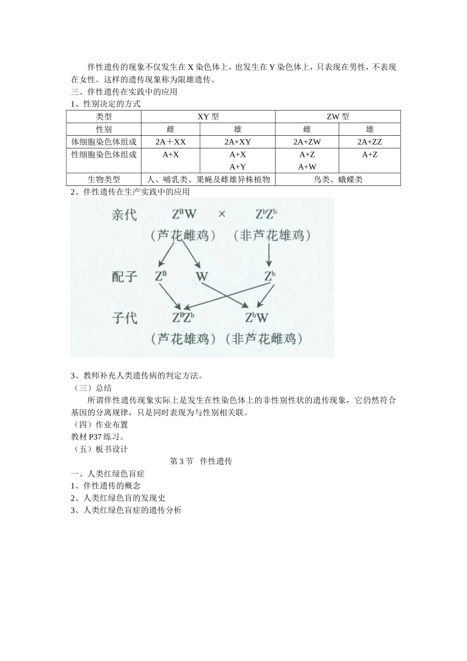 伴性遗传32_第3页