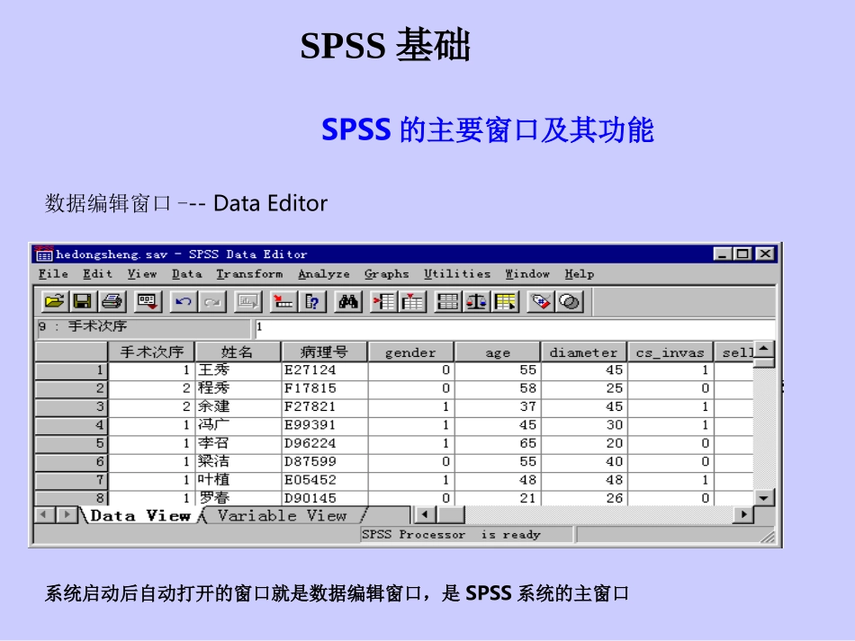 SPSS基础及计量资料描述性统计_第2页
