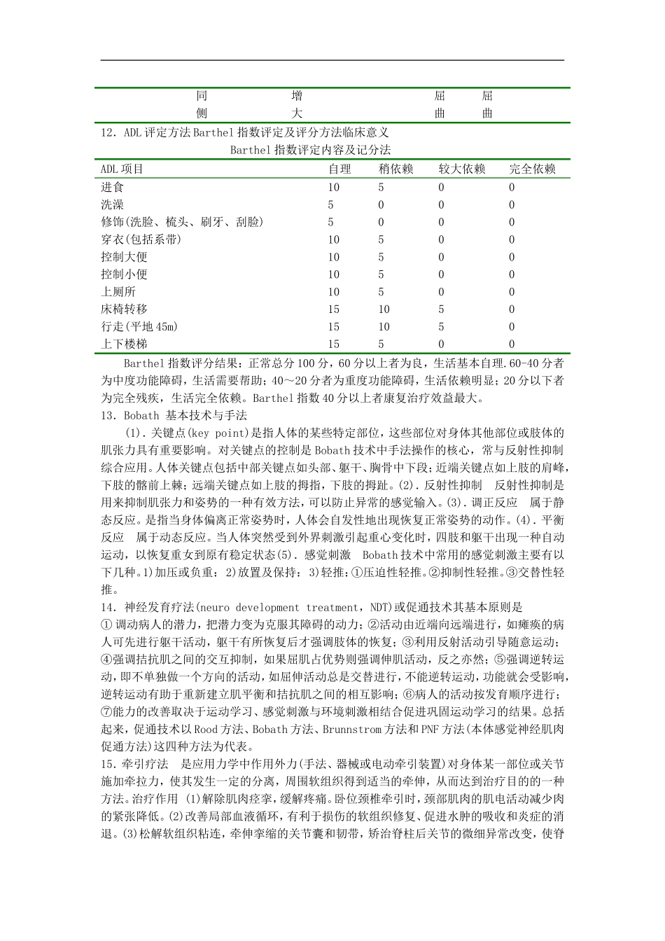 agjmwdc远_程教育康复医学复习资料_第3页