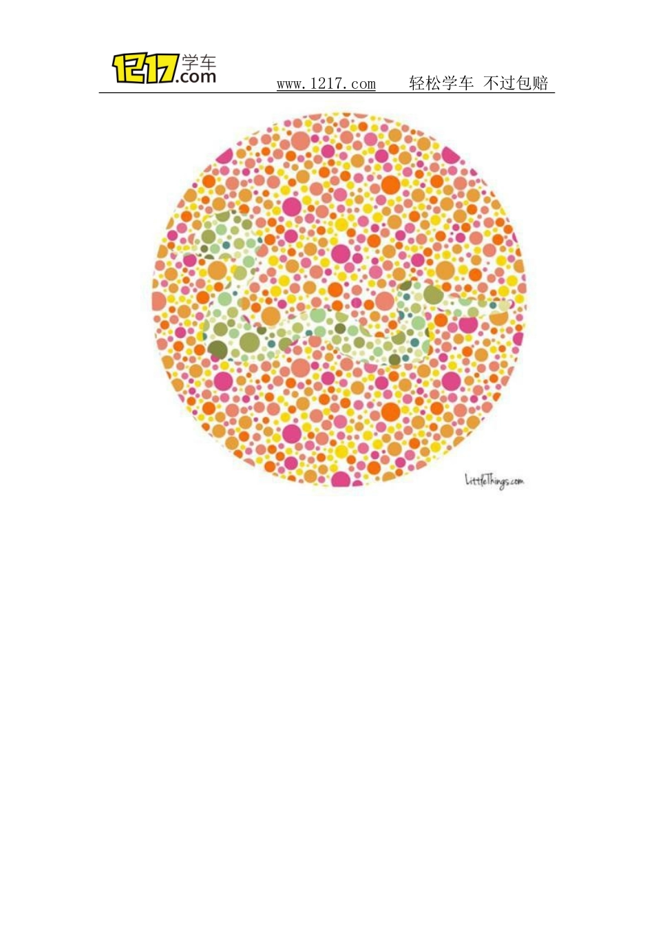 2016驾校体检色盲图_第2页