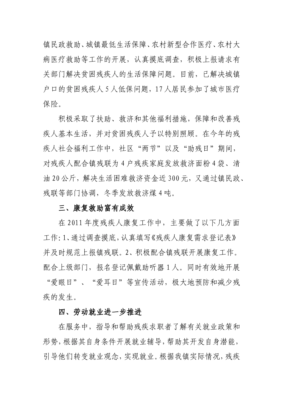 残疾人协会工作总结_第2页