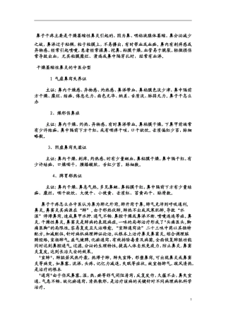 鼻子干疼主要是干燥萎缩性鼻炎引起的