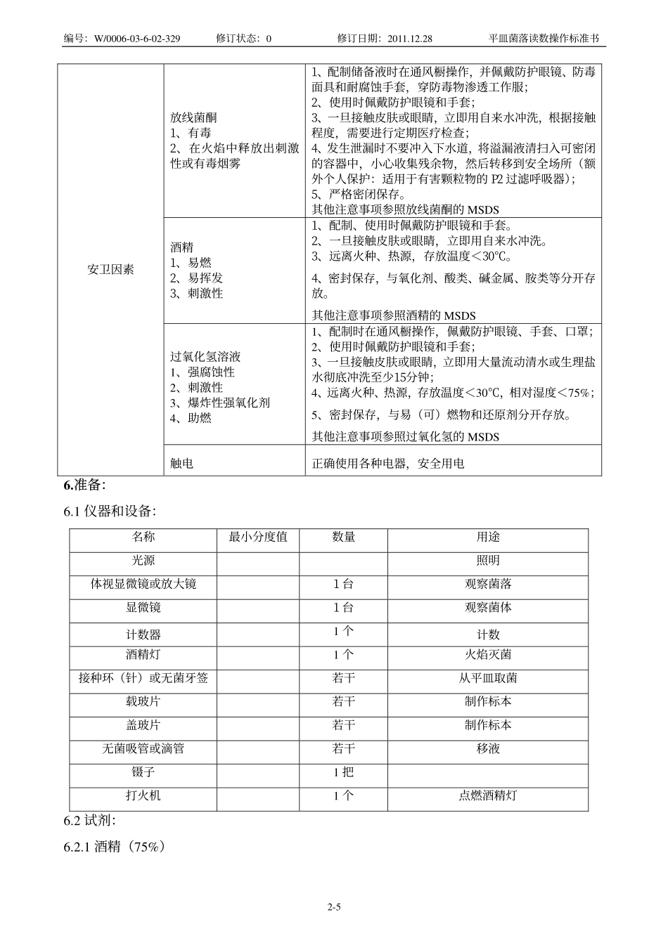W0006-03-6-02-329平皿菌落读数操作标准书(0)_第2页