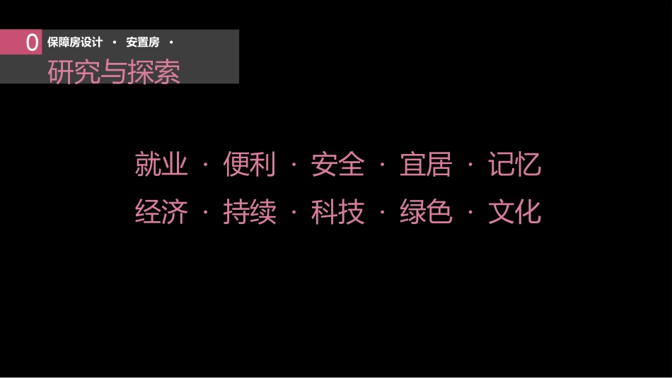 保障房项目设计要点_第1页