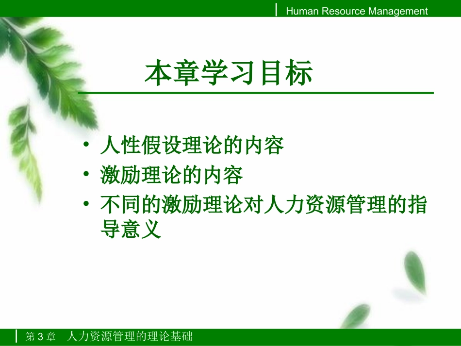 第3章_人力资源管理的理论基础2_第2页