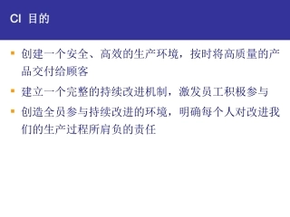 持续改进活动预算