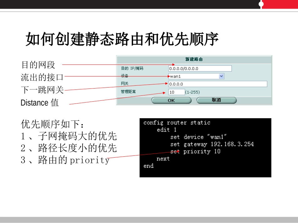 FortiGate防火墙 路由与透明模式_第3页