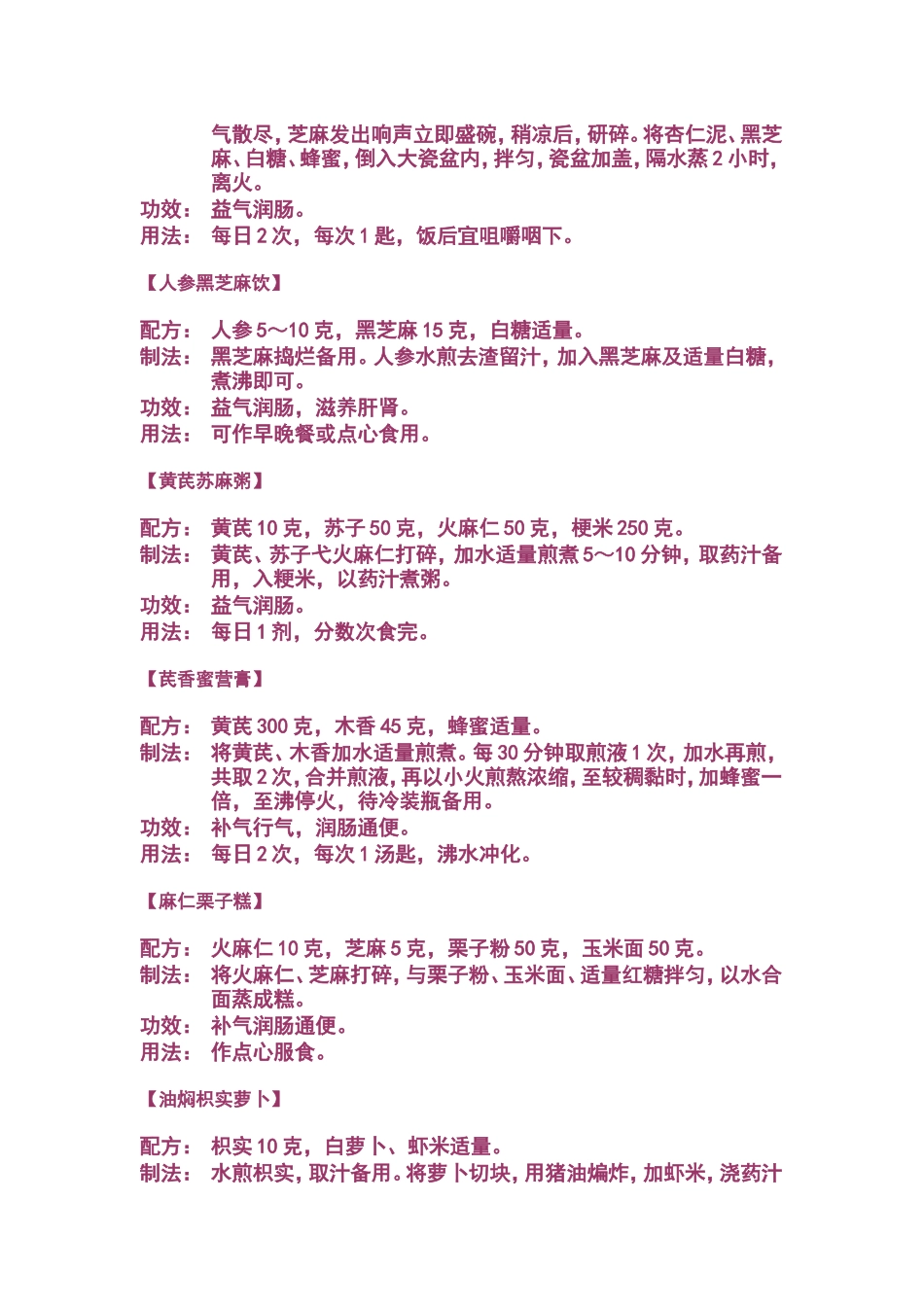 便秘食疗法-实热性便秘_第3页