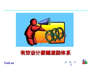 (2010版)有效设计薪酬体系