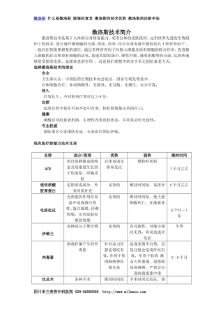 傲洛斯技术简介