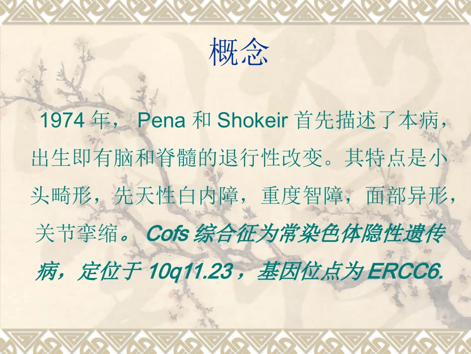COFS综合征_第3页