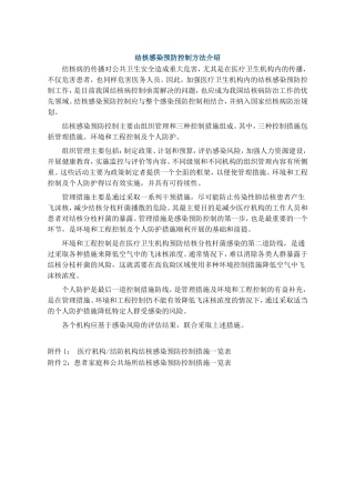 20130101.结核感染预防控制方法