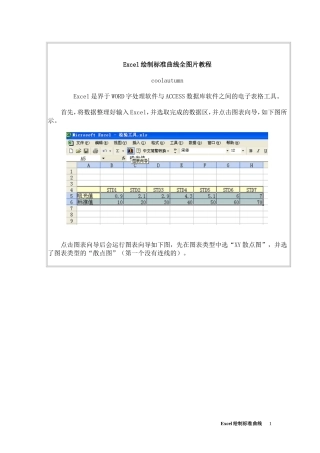 Excel绘制标准曲线全图片教程