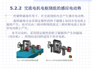 Chpt 5.2.2 电枢绕组的感应电动势