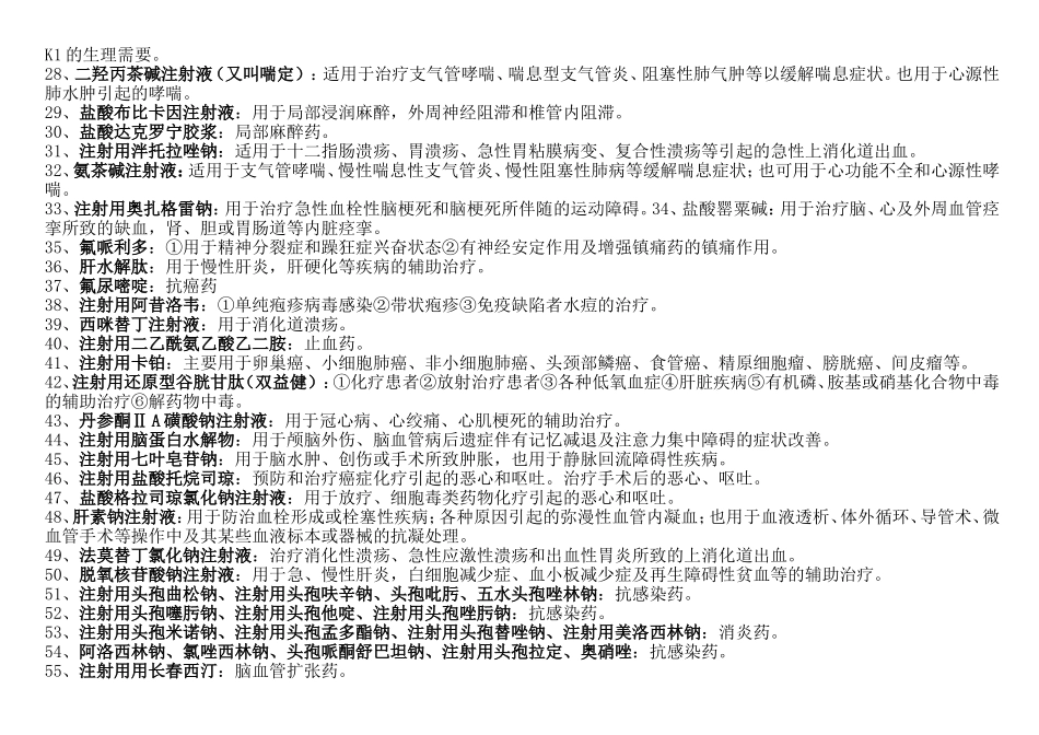 常用药物及作用_第2页