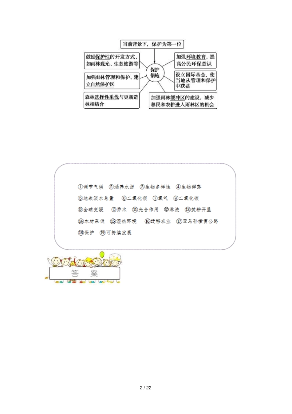 2018_2019学年高中地理专题2森林的开发和保护试题新人教版必修3_第2页